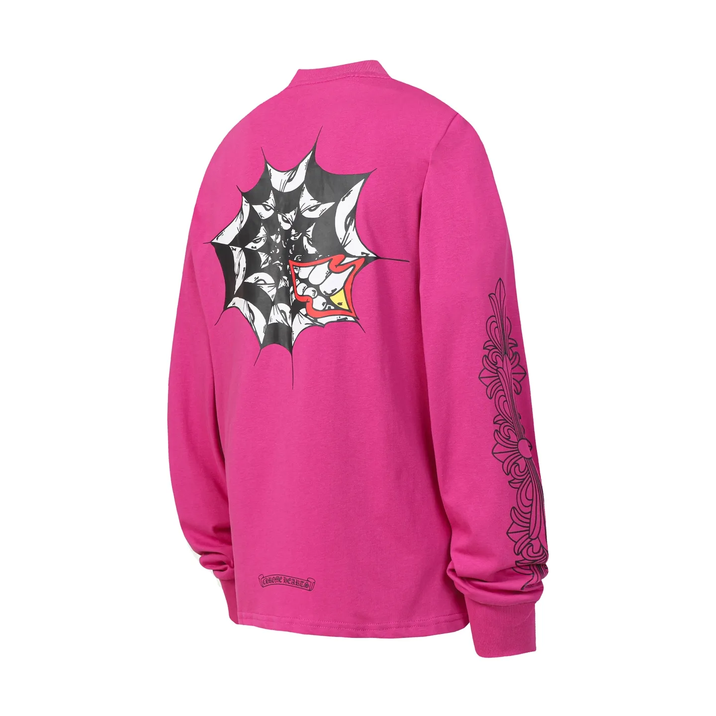 P160 Cross-border model, please do not place an order if you pursue quality. -Chrome Hearts/Chrome Hearts graffiti spoof printed popular long-sleeved T-shirt -High weight, high density and high quality. The wool is soft, delicate and skin-friendly. It feels soft and silky. It has excellent warmth and skin-friendly properties.